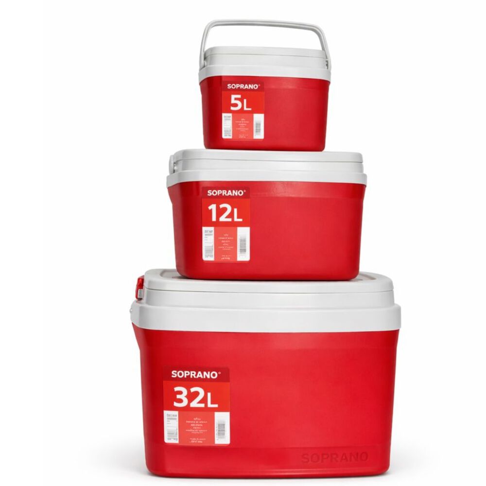 Pack Nevera Cooler 3x1 Deluxe Edition Soprano 32l/12l/5l Rd image number 5.0