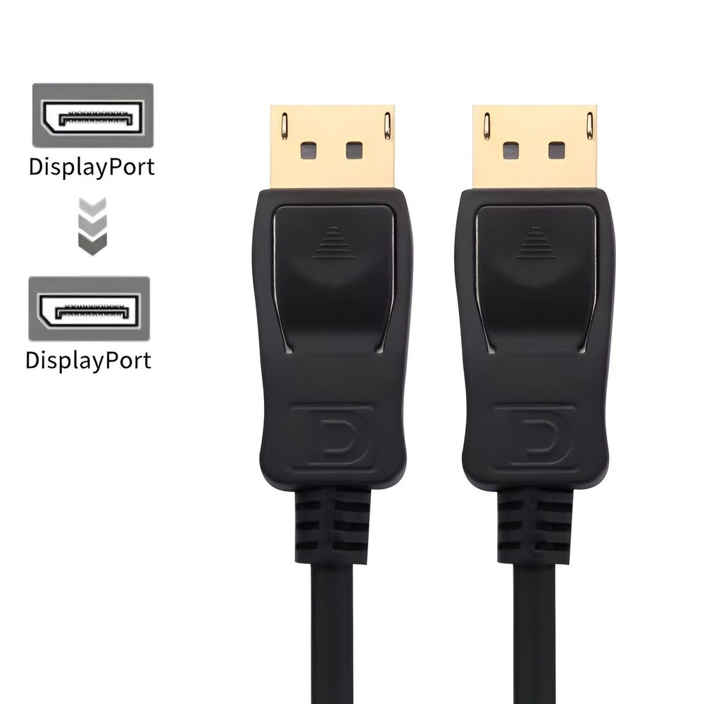 Cable Displayport 8k - Ultra Hd Hbr 165 Hz 1.8m Profesional image number 3.0