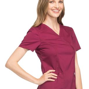 Conjunto Polera Y Pantal&oacute;n Clinico Cherokee Burdeo