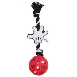 Juguete Interactivo Para Mascotas Cuerda Y Pelota Rojo Mm