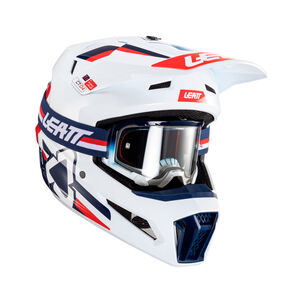 Kit Leatt Casco Con Antiparra Moto 3.5 V24 Royal S