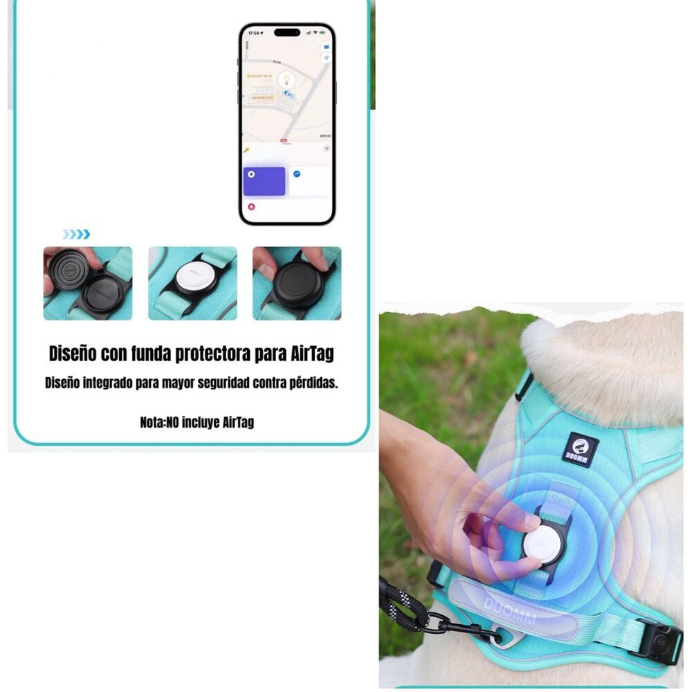 Arn&eacute;s Para Perro Ajustable Con Correa 1,5m Reflectante Kayla image number 2.0