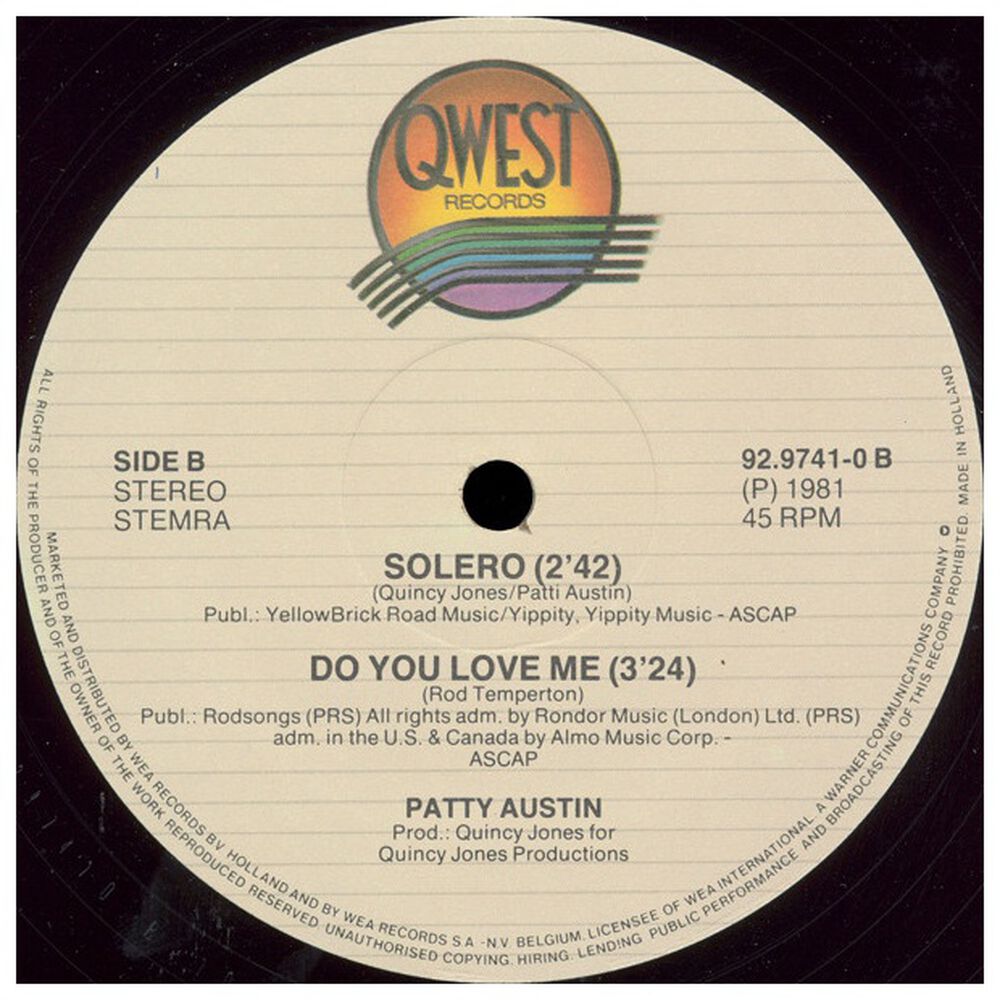Patti Austin Ft. James Ingram - Baby, Come To Me | 12" Maxi Single Usado image number 3.0