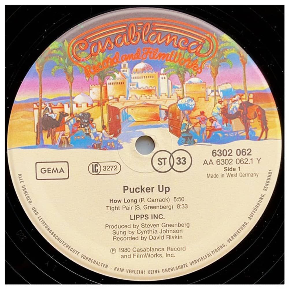 Lipps Inc. - Pucker Up | Vinilo Usado image number 2.0