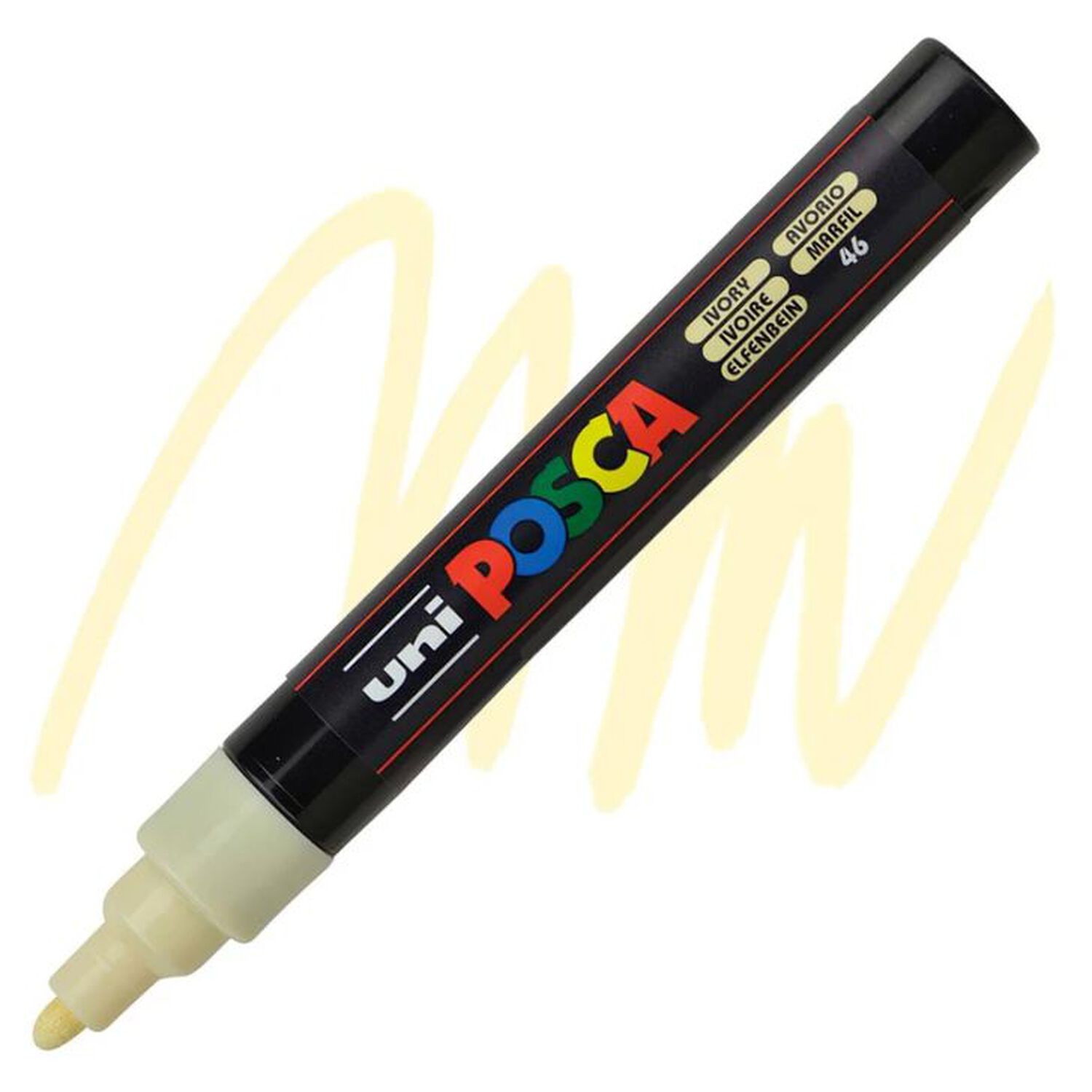 Marcador Acr&iacute;lico Marfil 5m Posca image number 0.0