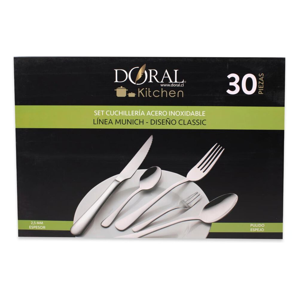 Set De Cuchilleria Elegante 30 Piezas Clasicas Munich image number 2.0
