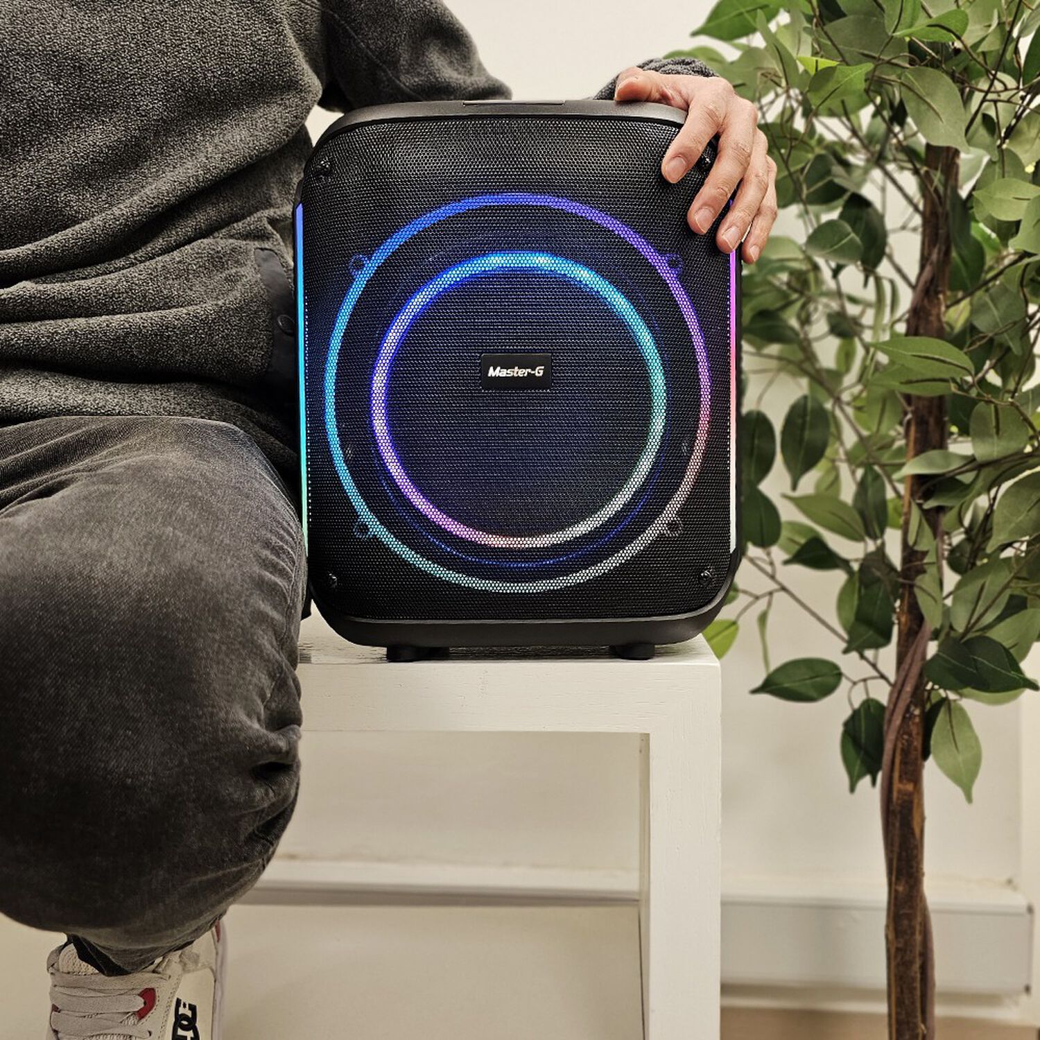 Parlante Port&aacute;til Karaoke Bluetooth Beatbox+ Master-g image number 4.0