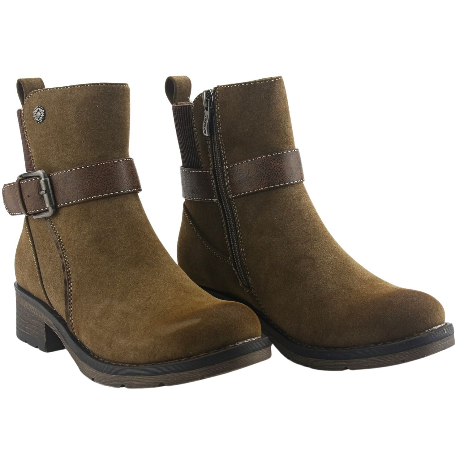 Botin Chalada Mujer Torri-250 Taupe Casual image number 5.0