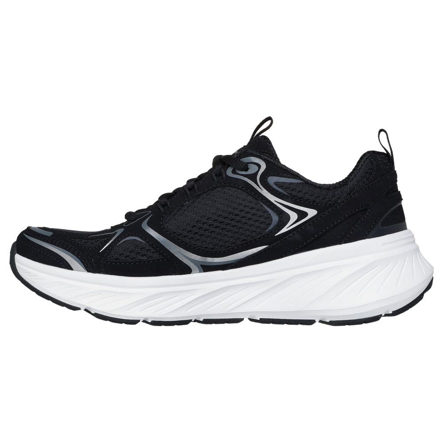 Zapatilla Urbana Mujer Skechers EDGERIDE-SILVER ECLIPSE NEGRO image number 4.0