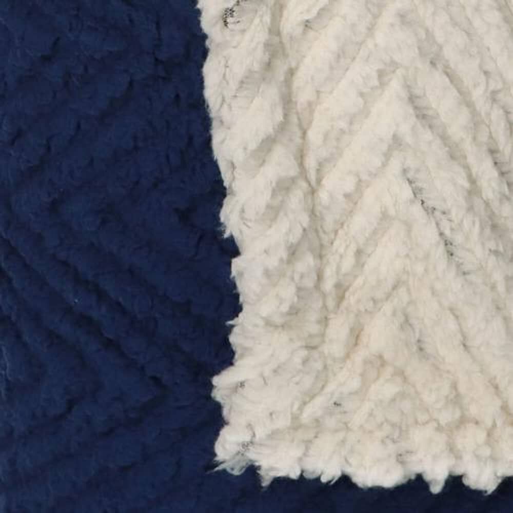 Frazada Andes Chiporro Espiga Azul 2 Plaza image number 6.0