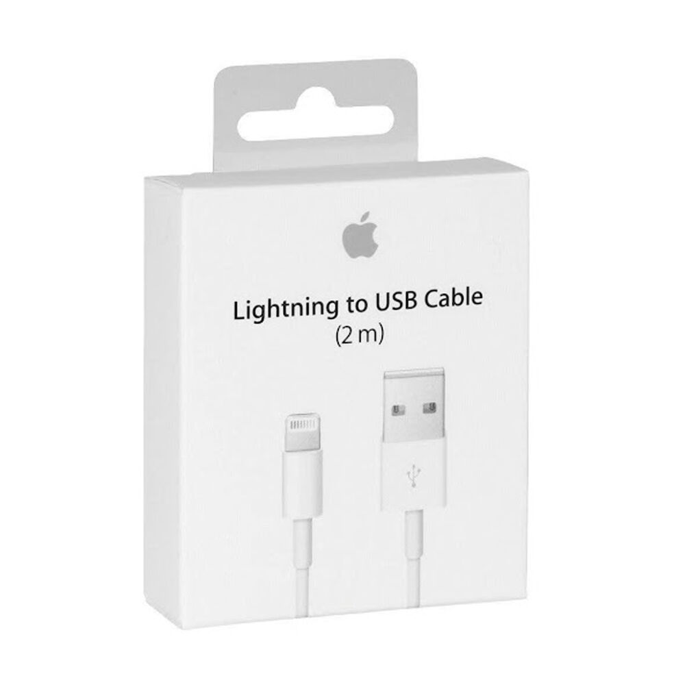 Cable Sync Datos Carga Lightning Apple Iphone Ipad 2m image number 1.0