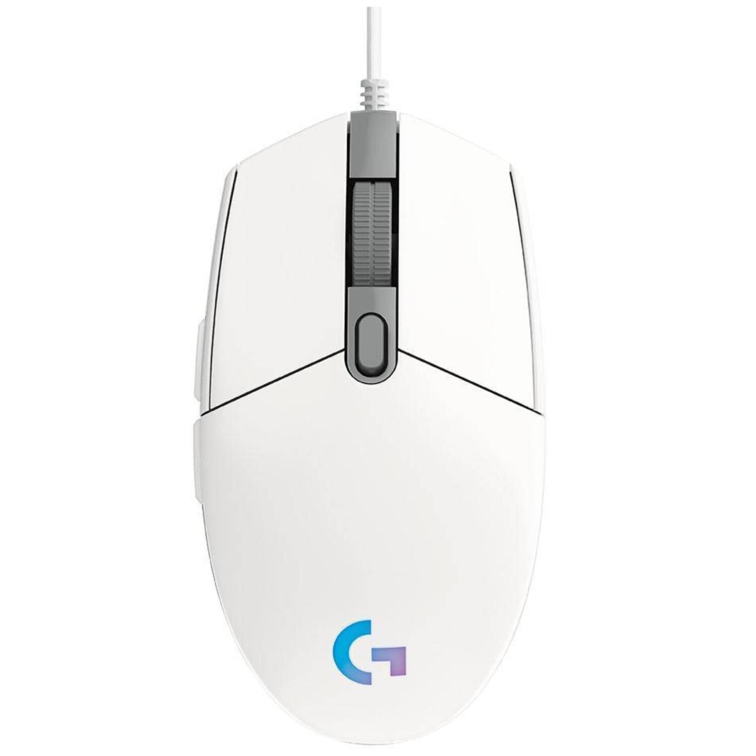 Mouse Gamer Alambrico 6 Botones 8000 Dpi G203 Rgb Blanco image number 1.0