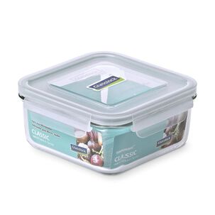 Contenedor Vidrio Hermético Cuadrado 1200ml Glasslock