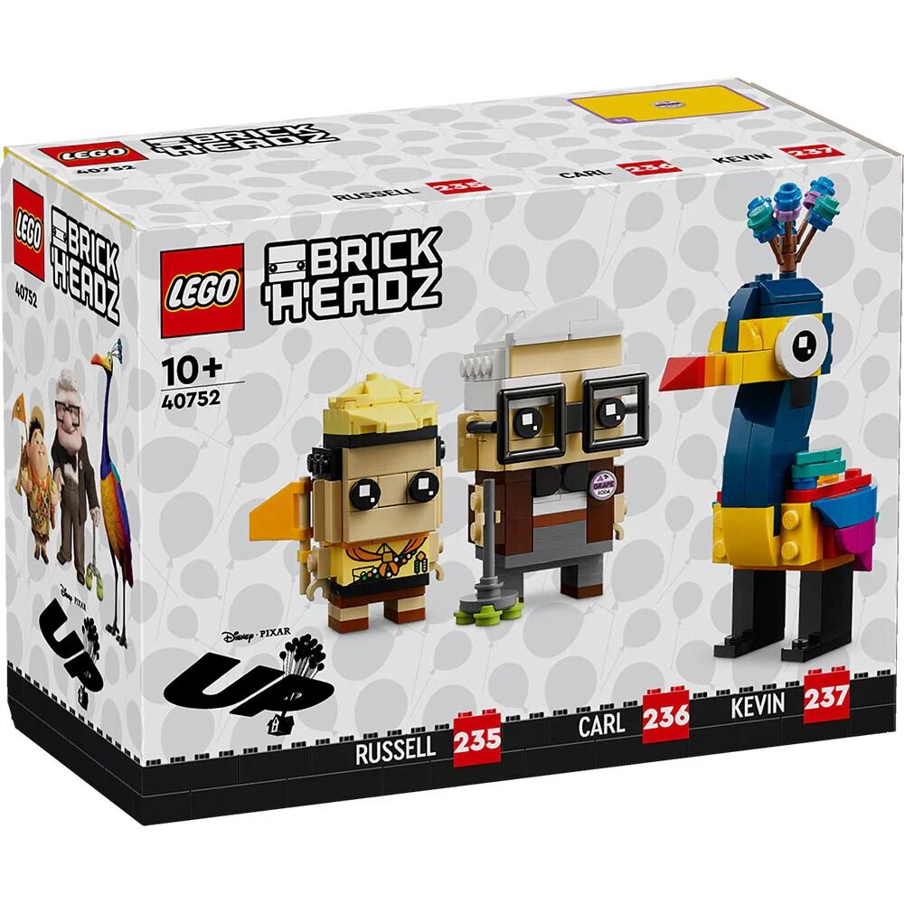 Lego Brickheadz - Carl, Russell Y Kevin - 40752 image number 7.0