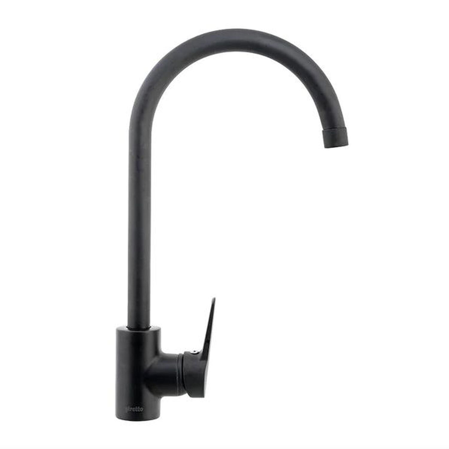 Monomando Grifo Llave Vertical Lavaplatos Fregadero Arezzo Color Negro Mate image number 3.0