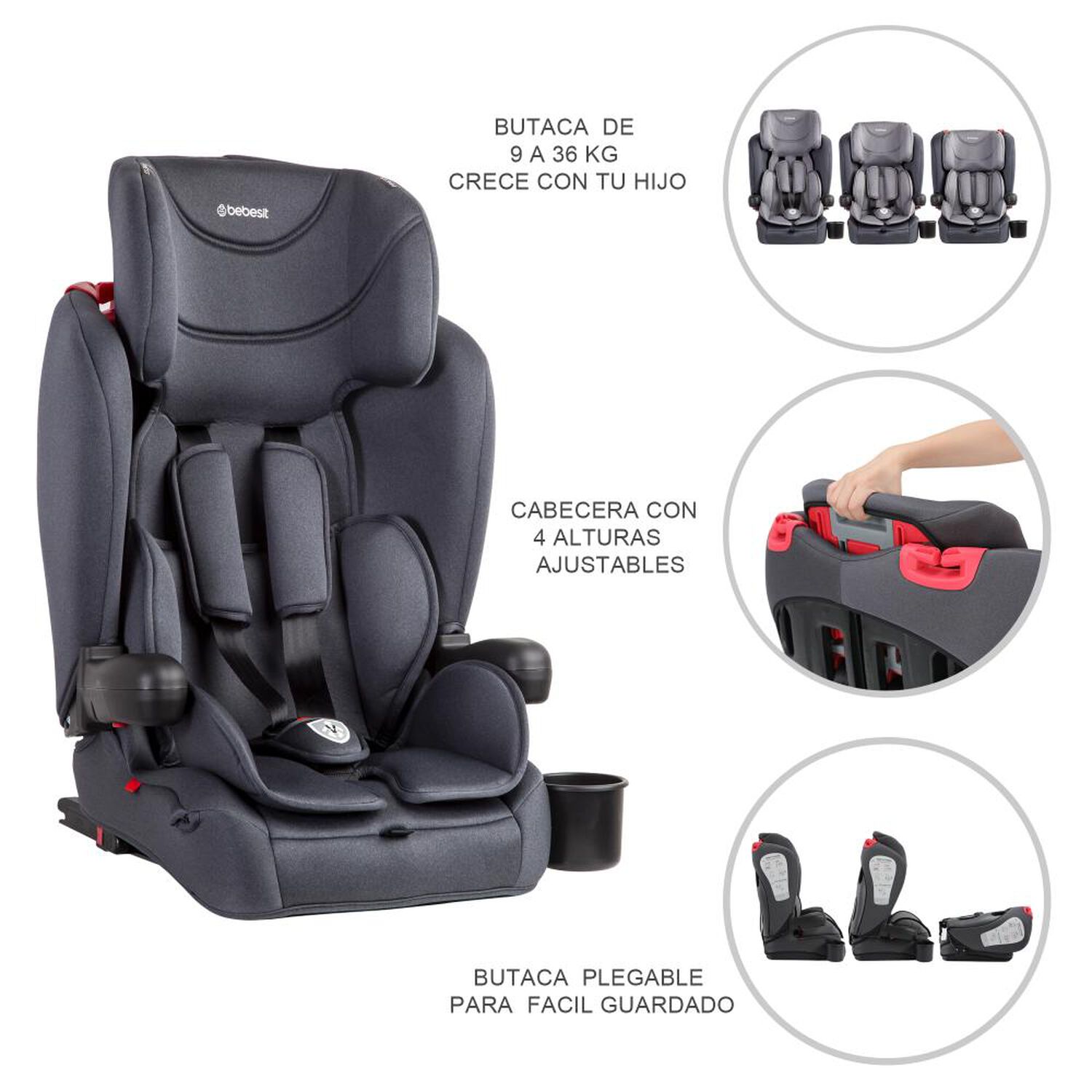 Silla De Auto Smartfix Bebesit image number 6.0