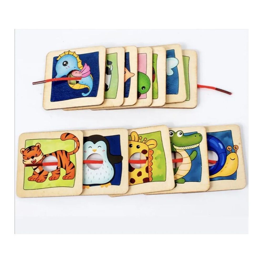 Juego De Mesa Para Ni&ntilde;os Animales Deslizantes Puzzle image number 4.0