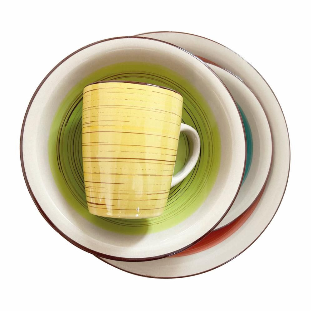 Juego De Vajilla Casaideal Farinosa / 24 Piezas / 6 Personas image number 1.0