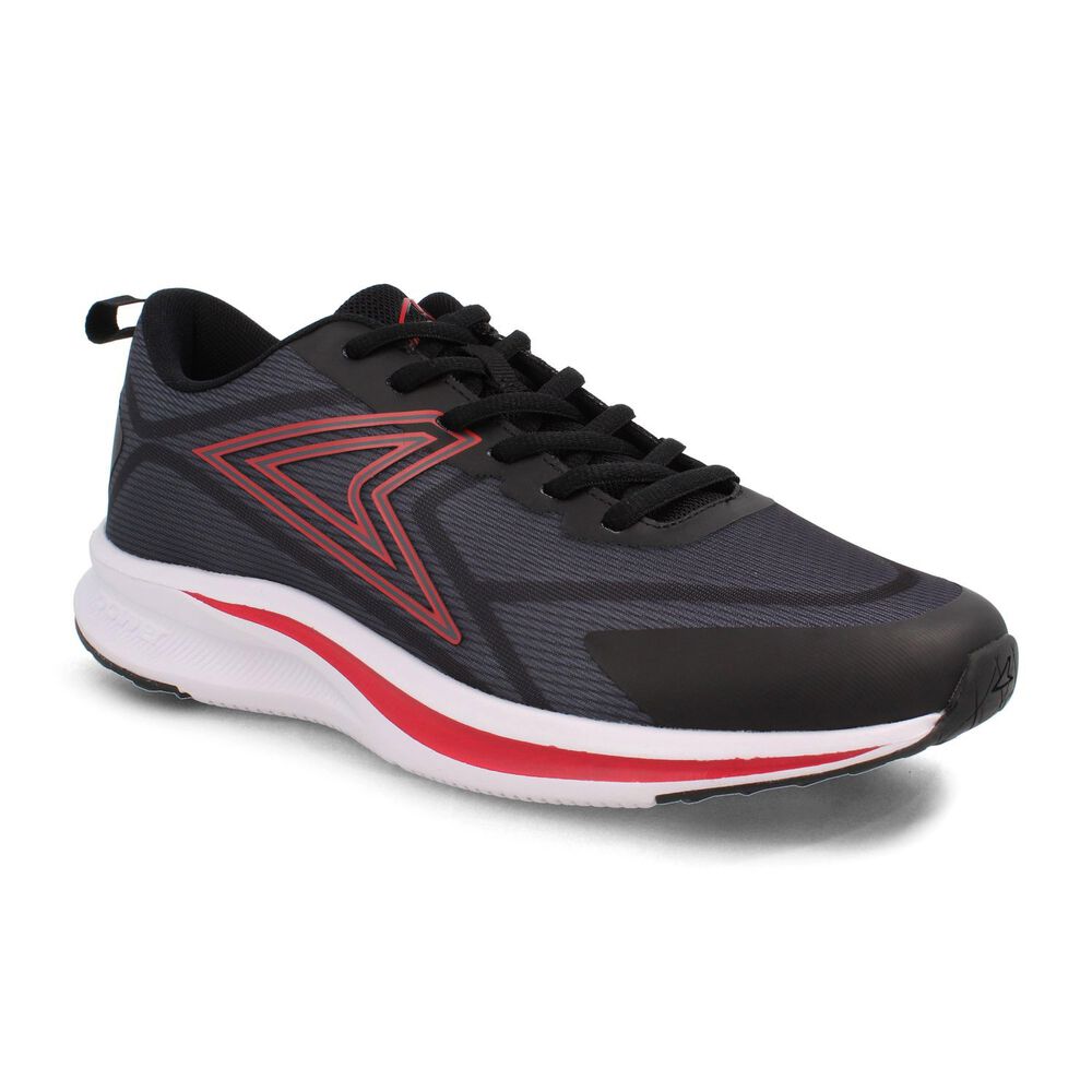 Zapatilla Hombre Power Harrow Plus Excite Running Negro image number 1.0