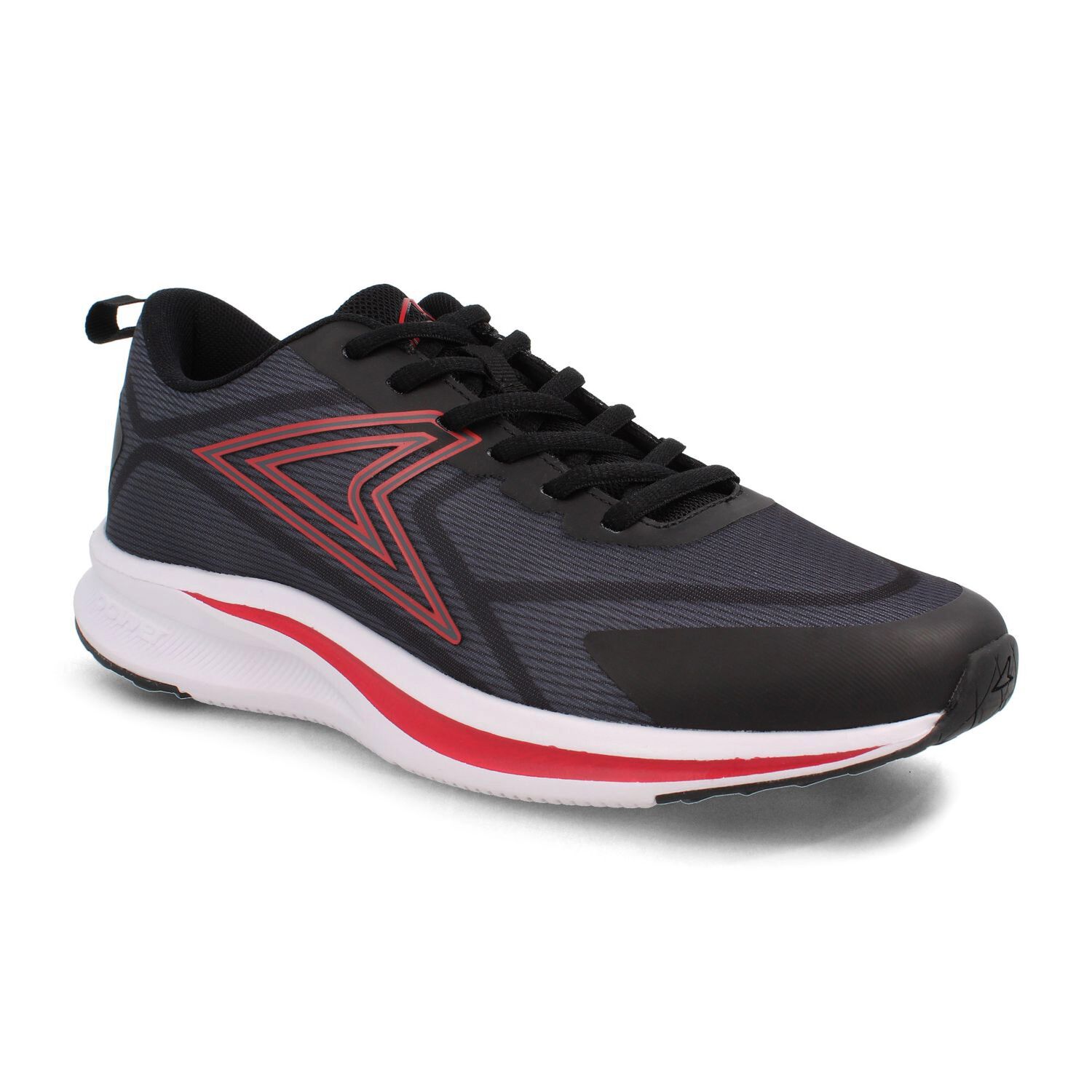 Zapatilla Hombre Power Harrow Plus Excite Running Negro image number 1.0