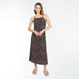 Vestido Largo Estampado Sin Mangas Mujer Freedom