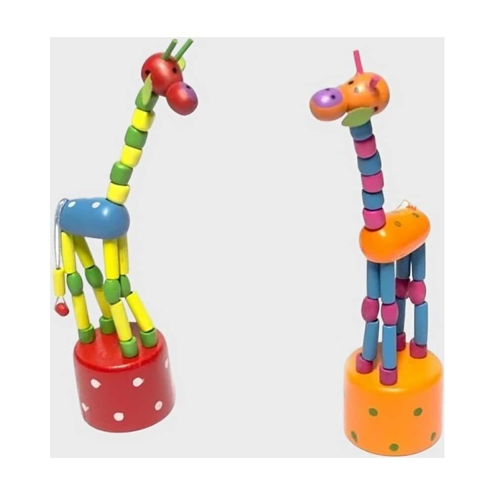 Set 2 Desvanecedor Jirafa Juguete De Madera image number 2.0