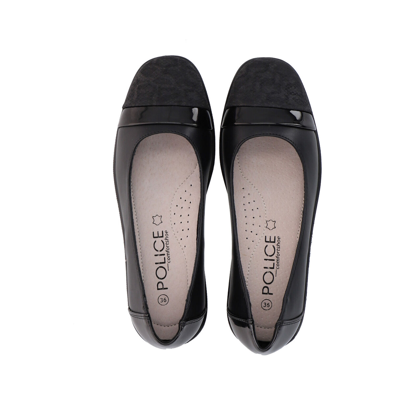 Zapato Mujer Negro Lipa Police image number 1.0
