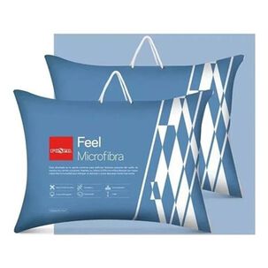 Pack 2 Almohadas Feel Microfibra Americana 50 X 70cm - Rosen