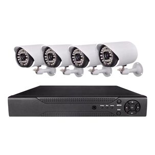 Kit CCTV 4 Cámaras De Seguridad Mas DVR 1080p Full HD