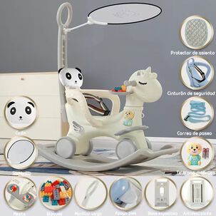 Correpasillo Andador Balance 3 En 1 Con Accesorios Blanco
