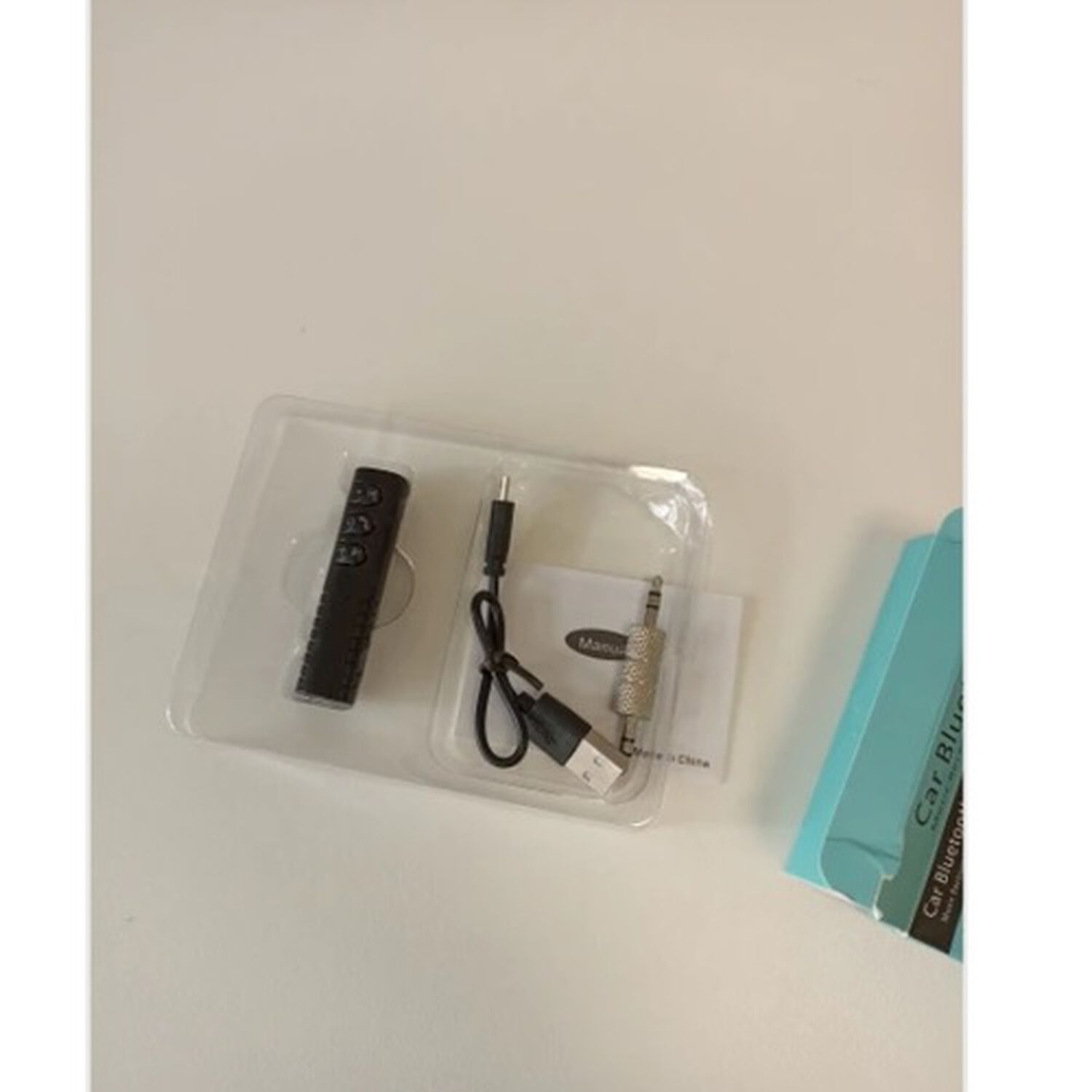 Adaptador Transmisor Receptor Bluetooth Radio Auto Auxiliar Carro image number 7.0