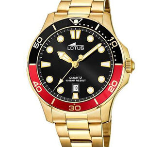 Reloj 18761/6 Lotus Negro Hombre Crono Deportivo