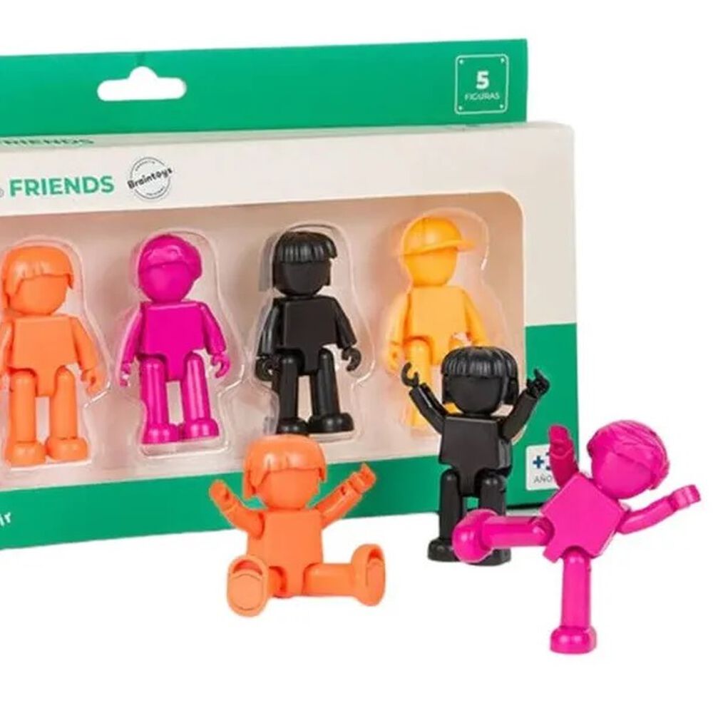 Imanix Friends Cool 5 Personajes Magn&eacute;ticos Braintoys image number 0.0