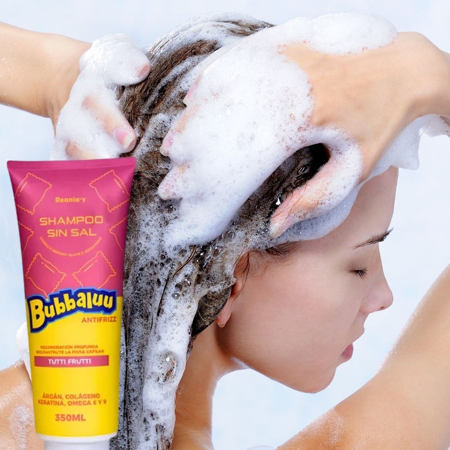 Shampoo Sin Sal Antifrizz Biotina Q10 Vitamina E image number 1.0