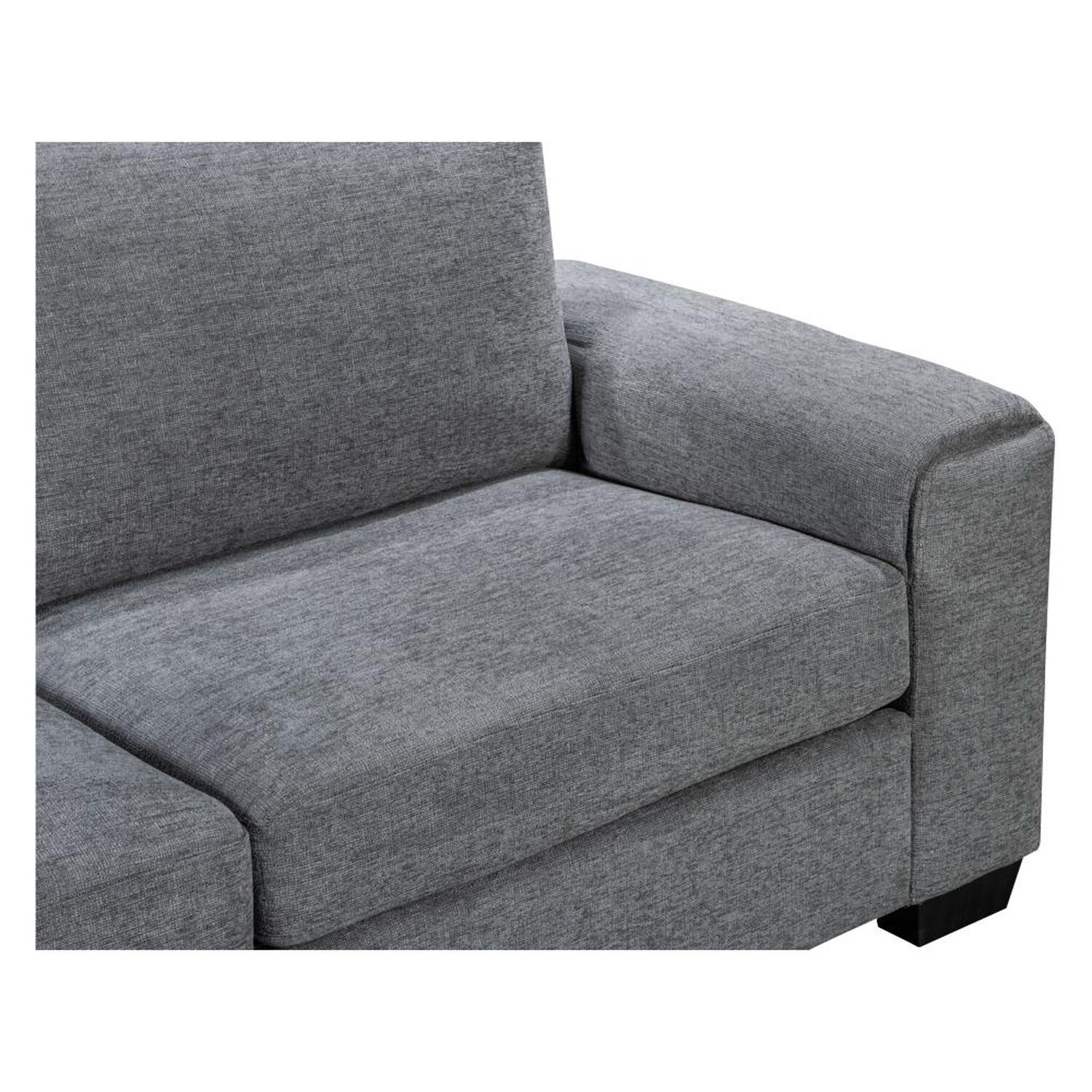 Sofa Cama Azhome Londres Gris Resorte Pocket / 3 Cuerpos image number 9.0