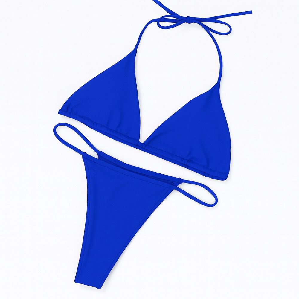 Traje De Baño Mujer Con Realce Minibikini Brasileño 2022 image number 0.0