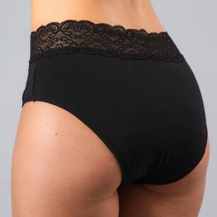 Calzon Menstrual Flujo Abundante Lace 25037-2