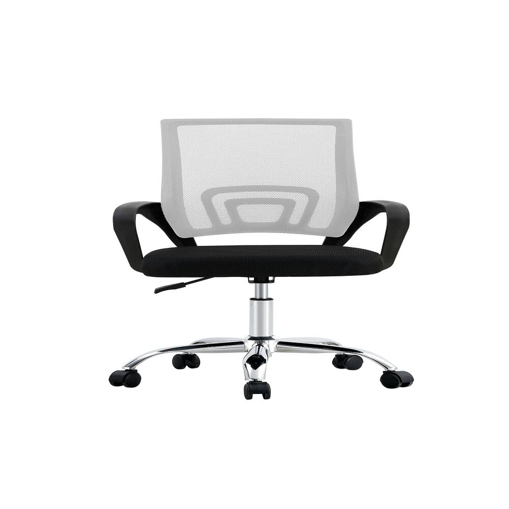Silla De Oficina Ejecutiva Nueva York Ergonomica Respaldo Malla Blanca Bm-520mw Arthome image number 1.0