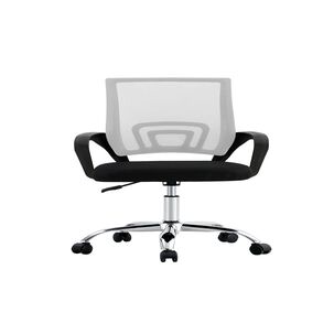 Silla De Oficina Ejecutiva Nueva York Ergonomica Respaldo Malla Blanca Bm-520mw Arthome
