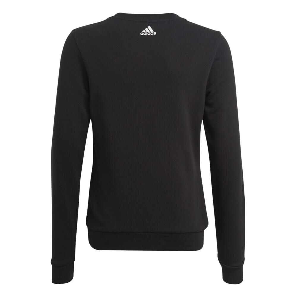 Polerón Deportivo Cuello Redondo Niña Logo Adidas image number 1.0