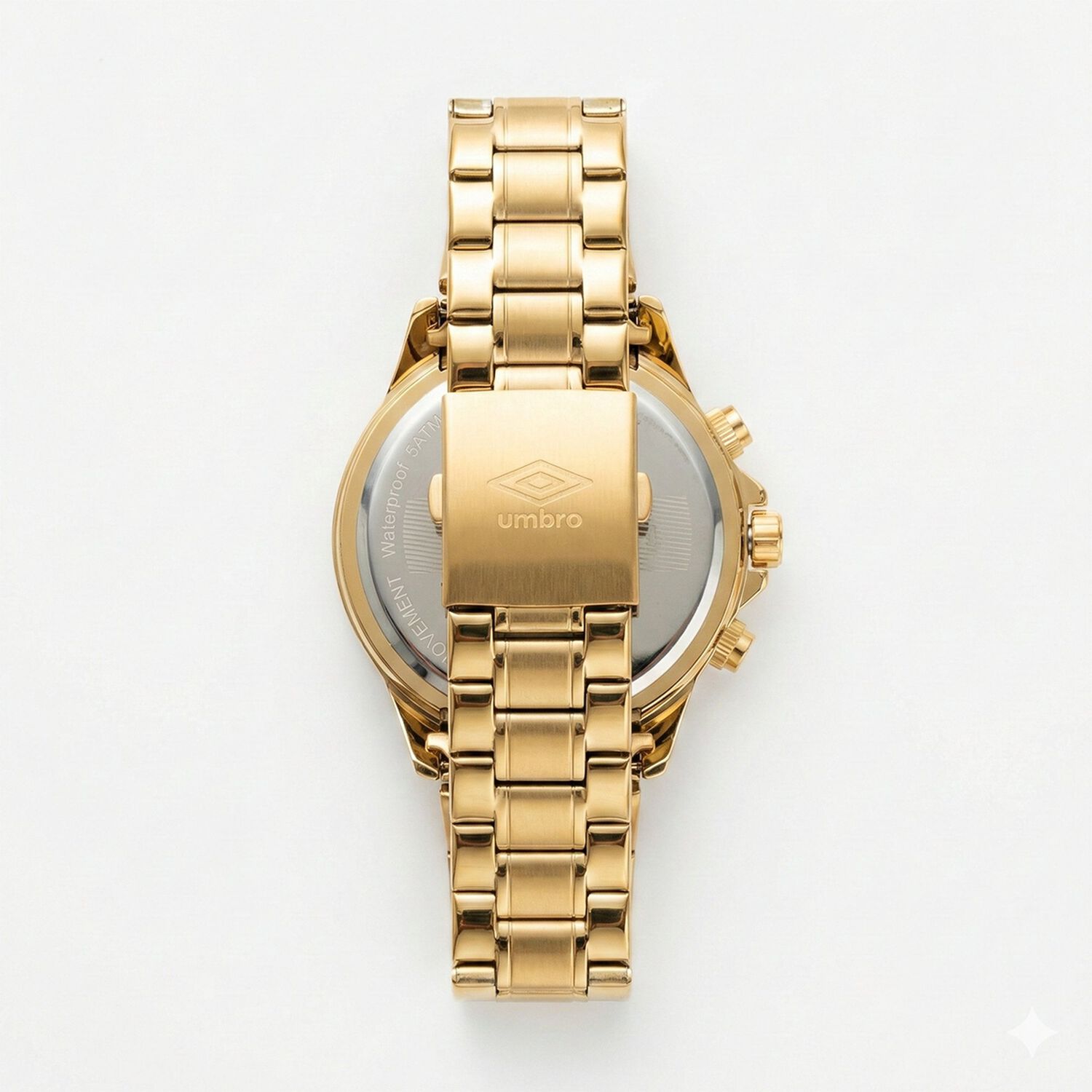 Reloj An&aacute;logo Hombre Umbro Plus Dorado Umbp-1500-67 image number 3.0