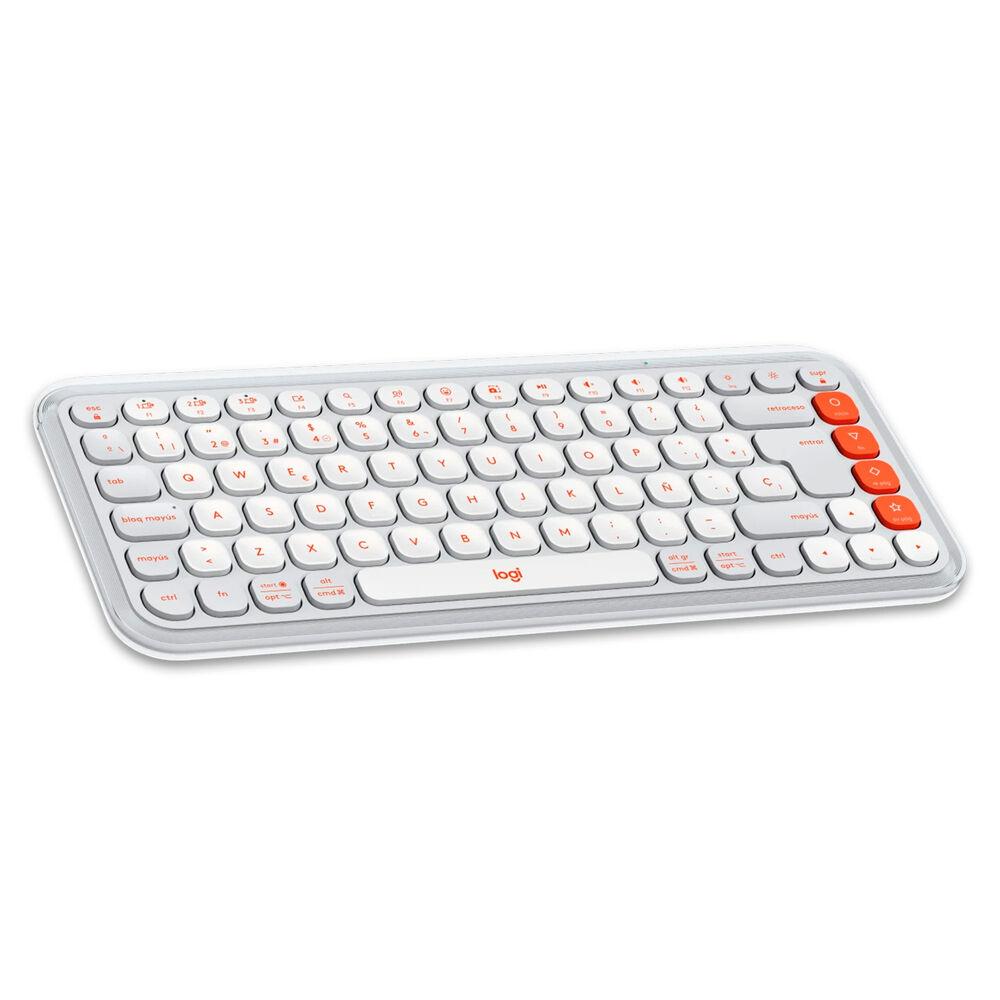 Kit Teclado Y Mouse Inalámbricos Logitech Pop Icon Blanco image number 5.0