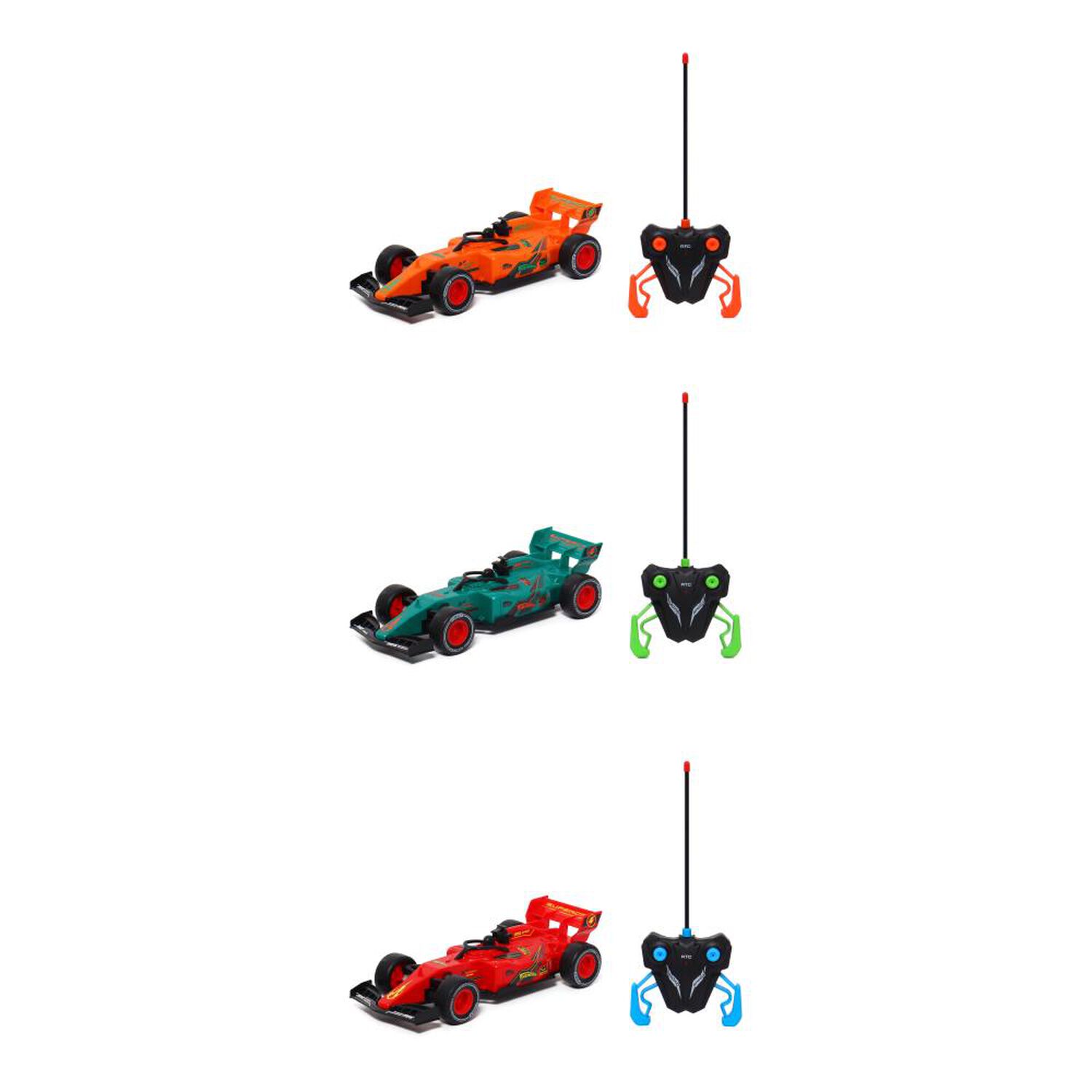 Auto De Carreras R/c, Escala 1:16, 4 Ruedas Happyline image number 3.0
