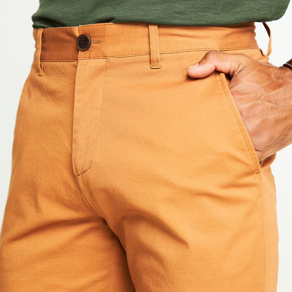 Pantalón Básico Tiro Medio Slim Hombre Peroe image number 3.0