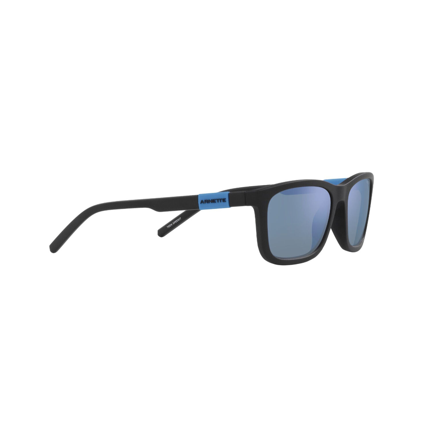 Lentes De Sol Teen Speerit Matte Black Polarizados Sustentable Arnette image number 10.0
