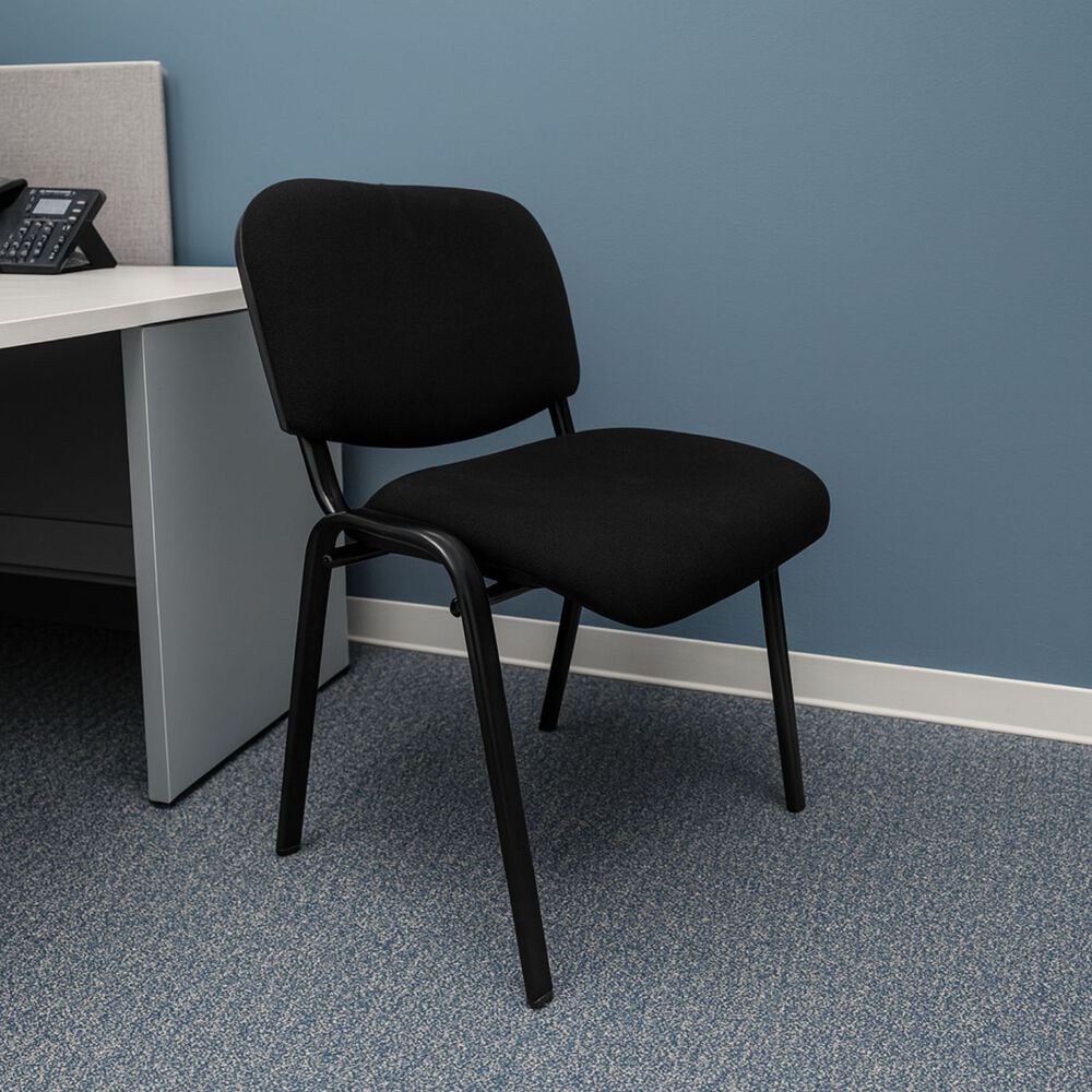 Silla De Visita Iso Confident Negra image number 5.0