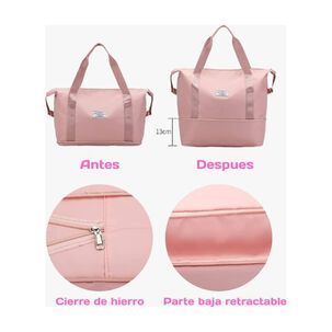 Bolso Cartera De Viaje Equipaje De Mano Expansible Portatil