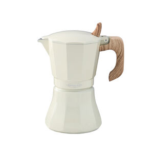 Cafetera Italiana Induccion Petra Cream 9 Tazas Oroley