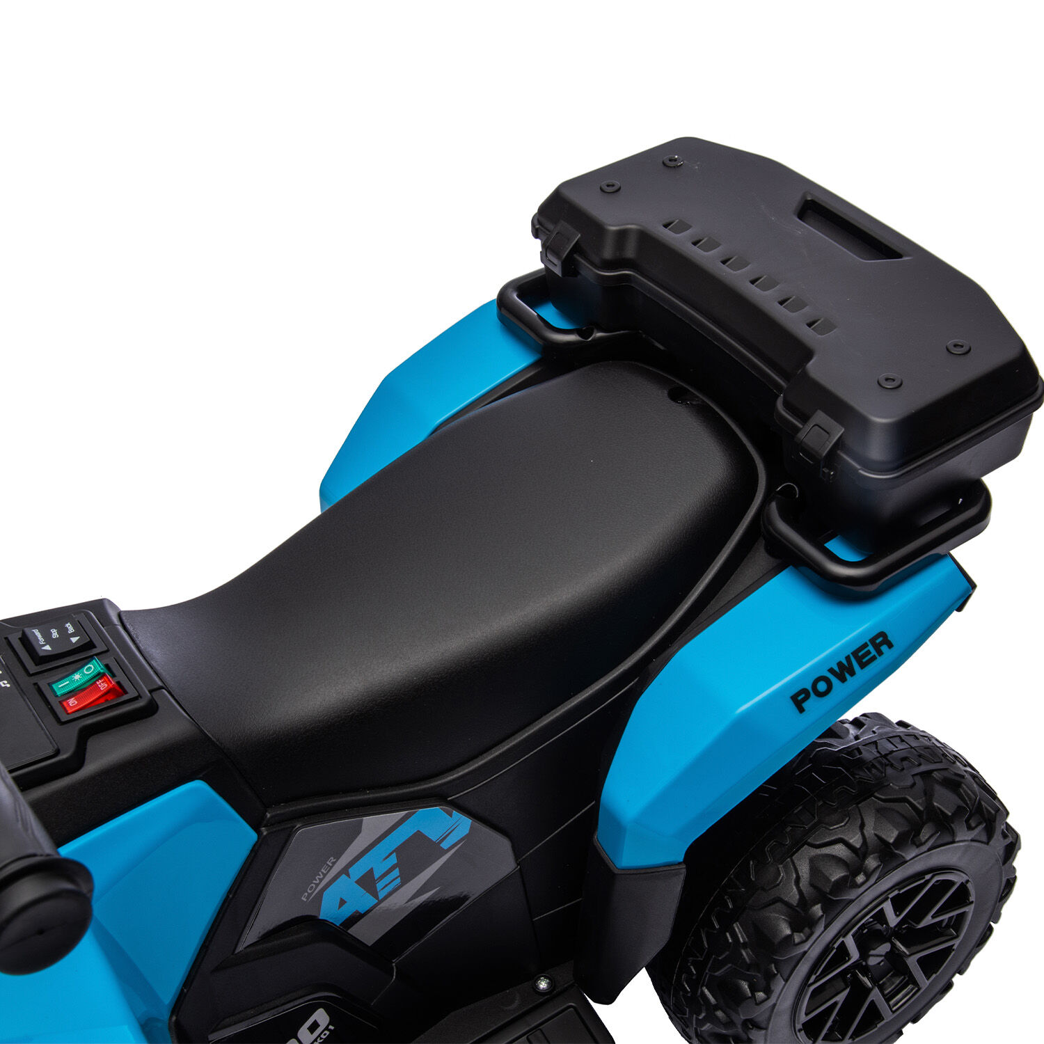 Cuatrimoto A Bater&iacute;a Quad Sx Azul Bebesit image number 5.0