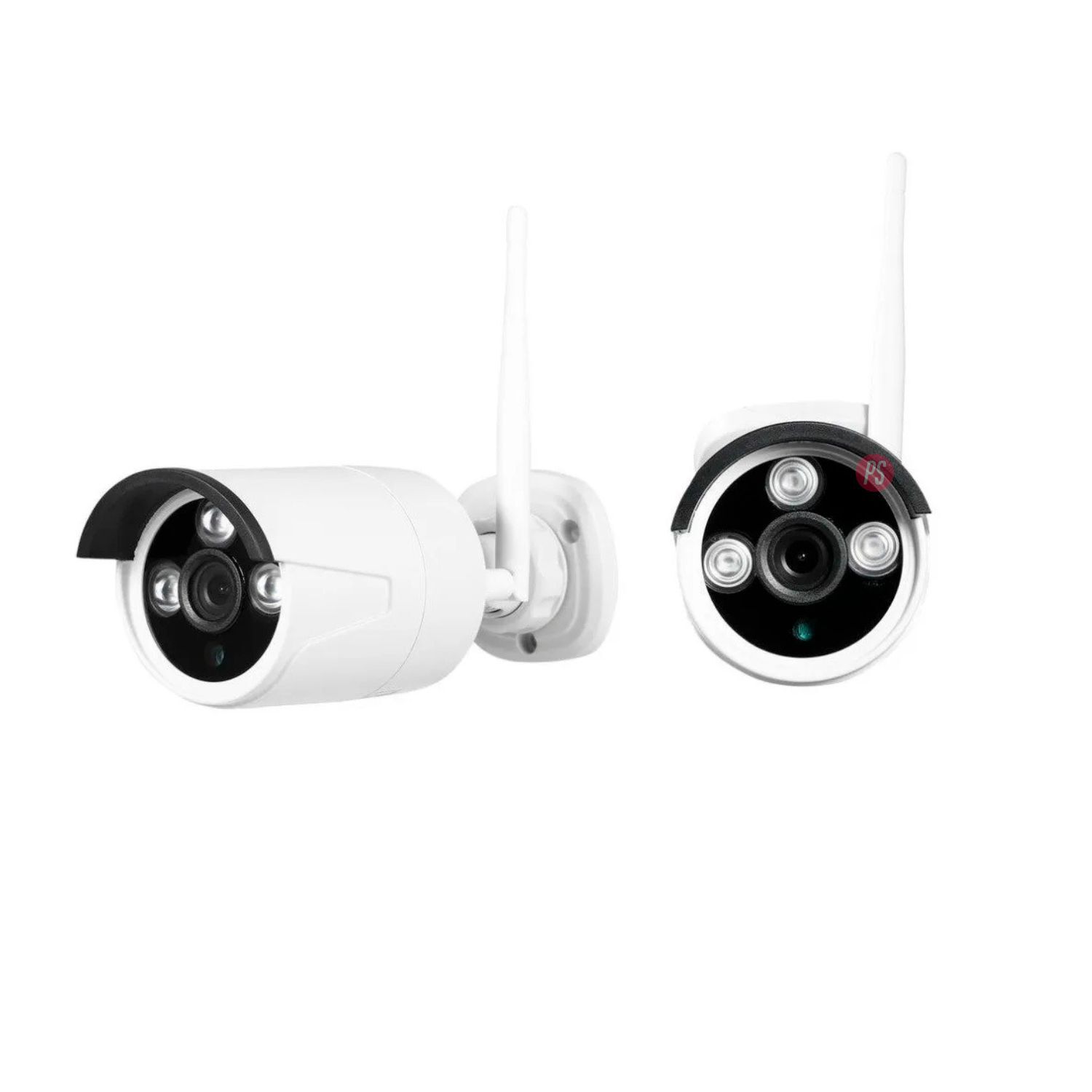 Kit C&aacute;maras Seguridad Wifi Inal&aacute;mbricas Hogaroficina - Ps image number 1.0